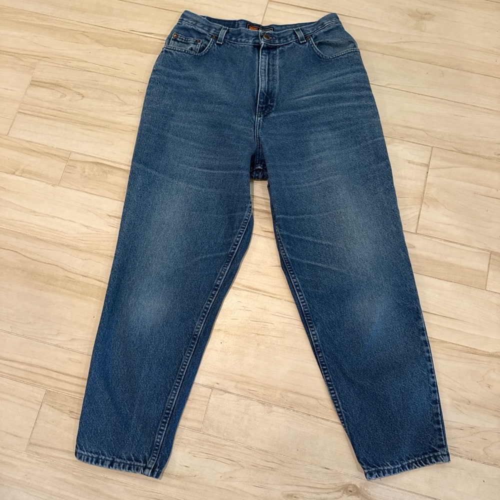 90s Mom Jeans Vintage Made USA High Waisted Denim Size 10 Petite